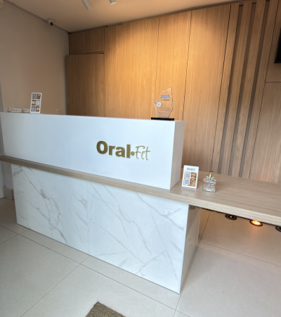 Espaço recepção 3 - Clínica Odontológica Oralfit