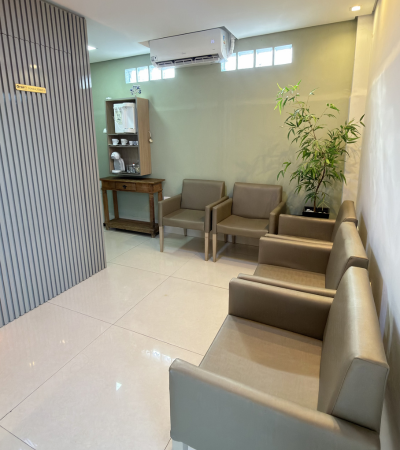 Espaço recepção 2 - Clínica Odontológica Oralfit